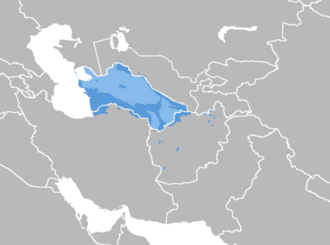 Mapa conceptual del idioma turcomano