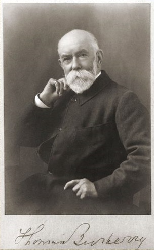 Retrato histórico de Thomas Burberry