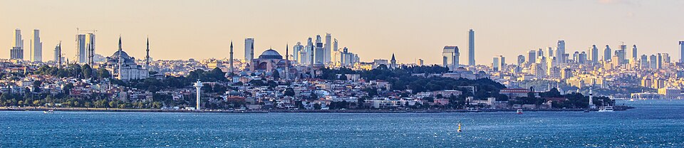 Vista panorámica de Estambul