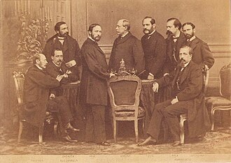 El Gobierno provisional en 1869.