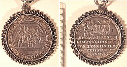 Medalla holandesa conmemorativa de la toma de Breda
