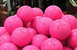 Pelota utilizada en el deporte de bandy
