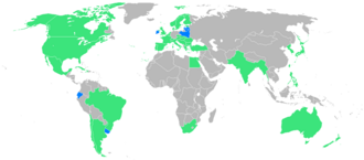Mapa e ilustración de los países participantes en los Juegos Olímpicos de París 1924