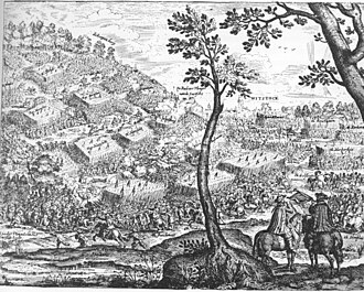 Representación histórica de la Batalla de Wittstock