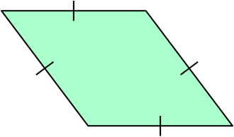 Diagrama básico de un rombo
