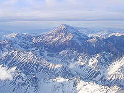 Cumbre del Aconcagua en Argentina