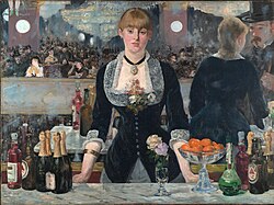 Un bar del Folies Bergère de Édouard Manet