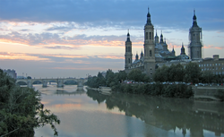 Concatedral basílica de Nuestra Señora del Pilar, en Zaragoza