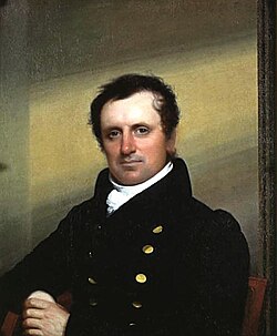 James Fenimore Cooper, autor estadounidense de célebres novelas de aventuras
