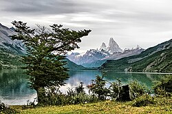 Lago del Desierto próximo al monte Fitz Roy