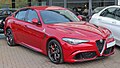Modelo deportivo Alfa Romeo Giulia V6 Biturbo Quadrifoglio