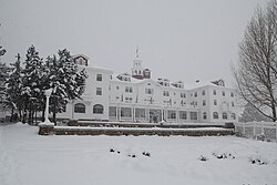 El Hotel Stanley en Estes Park, Colorado, inspiración para El resplandor.
