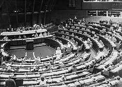 Palacio de Europa, sede compartida con el Parlamento Europeo