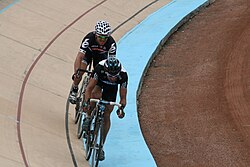 Thor Hushovd y Juan Antonio Flecha en la meta