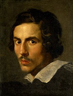 Autorretrato de Gian Lorenzo Bernini datado en 1623 y conservado en la Galería Borghese.