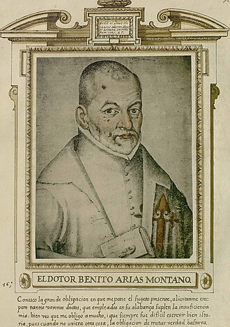 Retrato de Benito Arias Montano por Francisco Pacheco