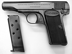 Fotografía de una Browning Modelo 1955