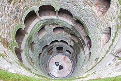 Pozo iniciático en la Quinta da Regaleira