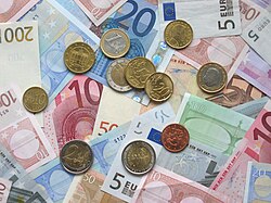 Monedas y billetes de euro