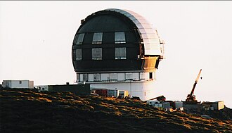Gran Telescopio Canarias en 2002