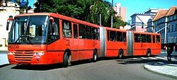 Sistema de transporte integrado en Curitiba
