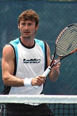 Juan Carlos Ferrero en Brisbane durante el año 2009