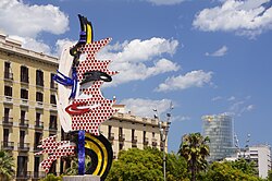 Escultura Barcelona's Head