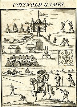 Representación histórica de los Cotswold Games