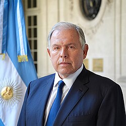 Retrato oficial de Gerardo Werthein en 2024