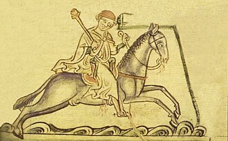 Representación medieval del papa Inocencio III