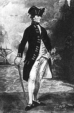 Retrato de Hyde Parker (1739-1807) realizado por Romney