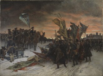 Los rusos deponen armas ante Carlos XII