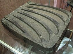 Molde de fundición de la Edad de Bronce