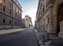 Fotografía de la calle Via XX Settembre en Roma