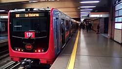 Estación Santa Ana, Metro de Santiago