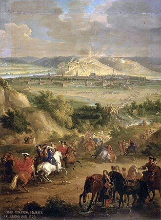 Sitio de Namur, junio de 1692, por Martin Jean-Baptiste le Vieux