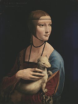 La dama del armiño en el Museo Czartoryski