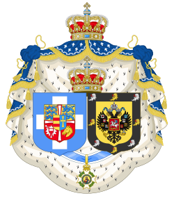 Armas de S.M. la reina Olga de Grecia