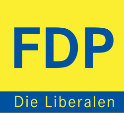 Antiguo logo del FDP, usado hasta 2015.