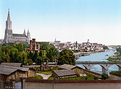 La iglesia en 1900