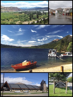 Vista panorámica de la ciudad de Esquel