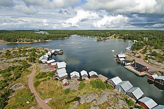 Paisaje de las islas Åland