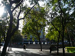 Plaça del Virrei Amat en Barcelona