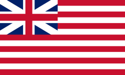 Bandera de la compañía fusionada