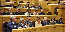 Comisión del Senado que tramitó la aplicación del artículo 155