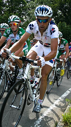 Frédéric Guesdon en la Vuelta a Suiza 2008