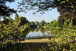 Vista panorámica del Bois de Boulogne
