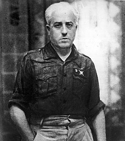 Fotografía de Juan Yagüe tomada hacia 1939.