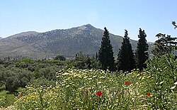 Paisaje geográfico de la región de Maratón