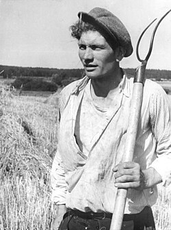 Campesino alemán en 1955